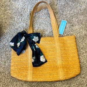Draper James Everyday Straw Bag